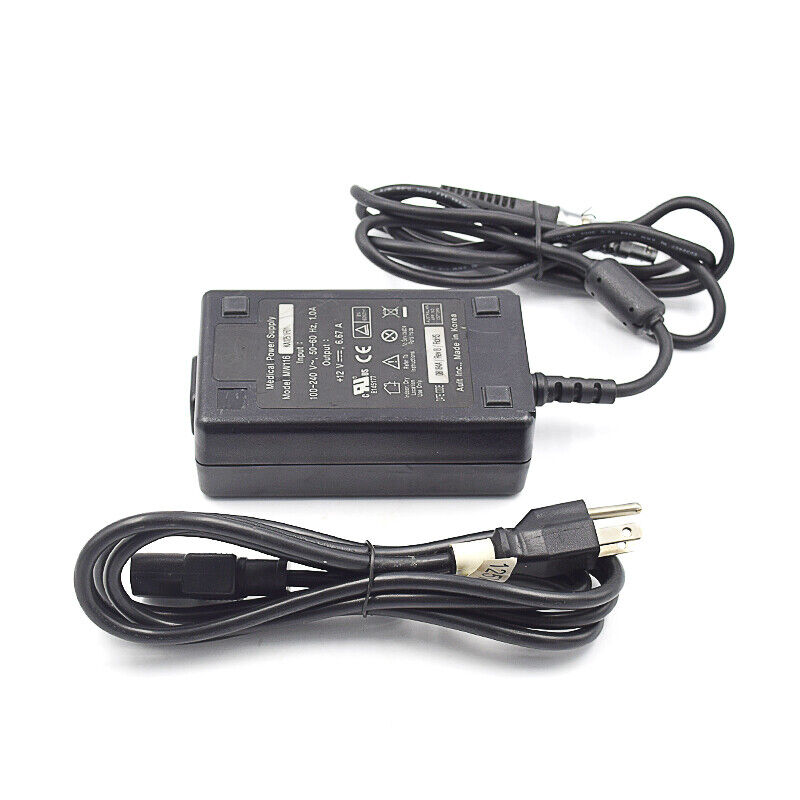 *Brand NEW*12V 6.67A AC Adapter Ault Medical 4pin MW116 KA1251F01 Power Cord Power Supply - Click Image to Close